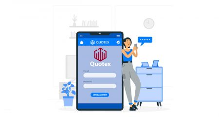 Come aprire un account e accedere a Quotex