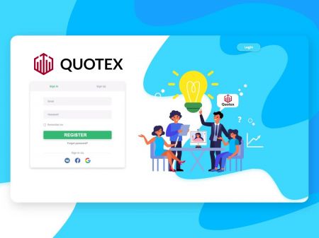 Come registrare un account su Quotex