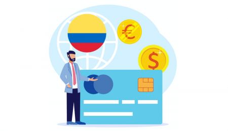 Kolombiya Banka Kartları (Visa / MasterCard), E-ödemeler (Perfect Money, Efecty, Movilred, PSE, Puntored, Baloto, Exito) ve Cryptocurrencies aracılığıyla Quotex'e Para Yatırın