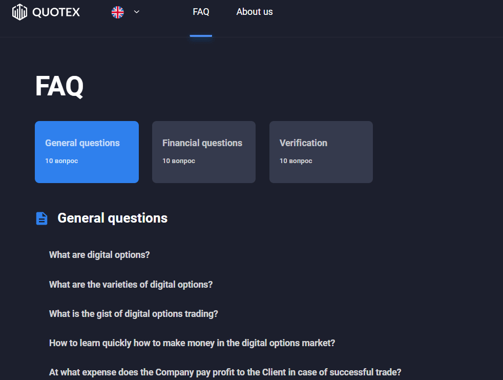 Come contattare il supporto Quotex Come contattare il supporto Quotex