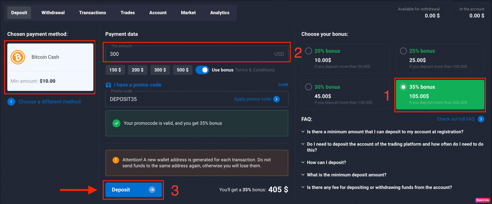 Чӣ тавр бо Cryptocurrency дар Quotex амонат гузоштан мумкин аст Чӣ тавр бо Cryptocurrency дар Quotex амонат гузоштан мумкин аст