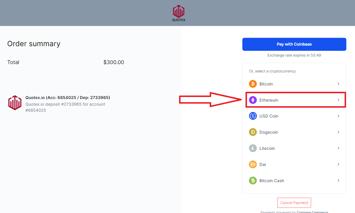 Чӣ тавр бо Cryptocurrency дар Quotex амонат гузоштан мумкин аст Чӣ тавр бо Cryptocurrency дар Quotex амонат гузоштан мумкин аст