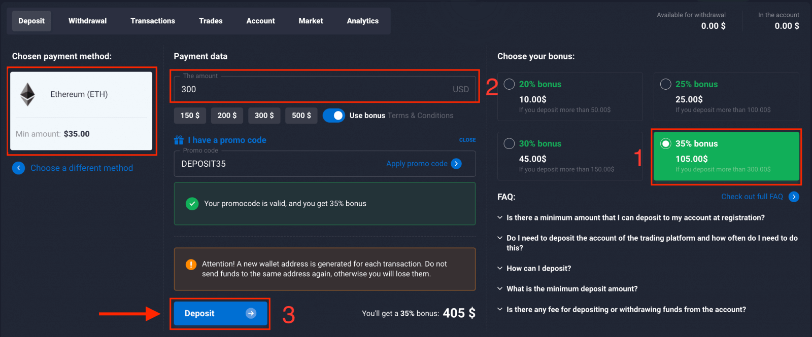 Чӣ тавр бо Cryptocurrency дар Quotex амонат гузоштан мумкин аст Чӣ тавр бо Cryptocurrency дар Quotex амонат гузоштан мумкин аст