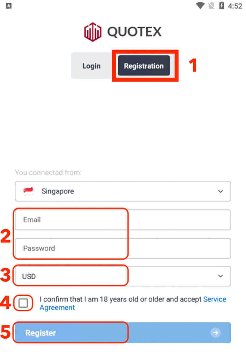 Como baixar e instalar o aplicativo Quotex para celular (Android, iOS)