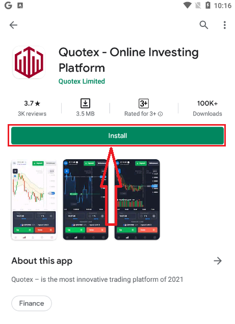 Come aprire un conto di trading e registrarsi su Quotex