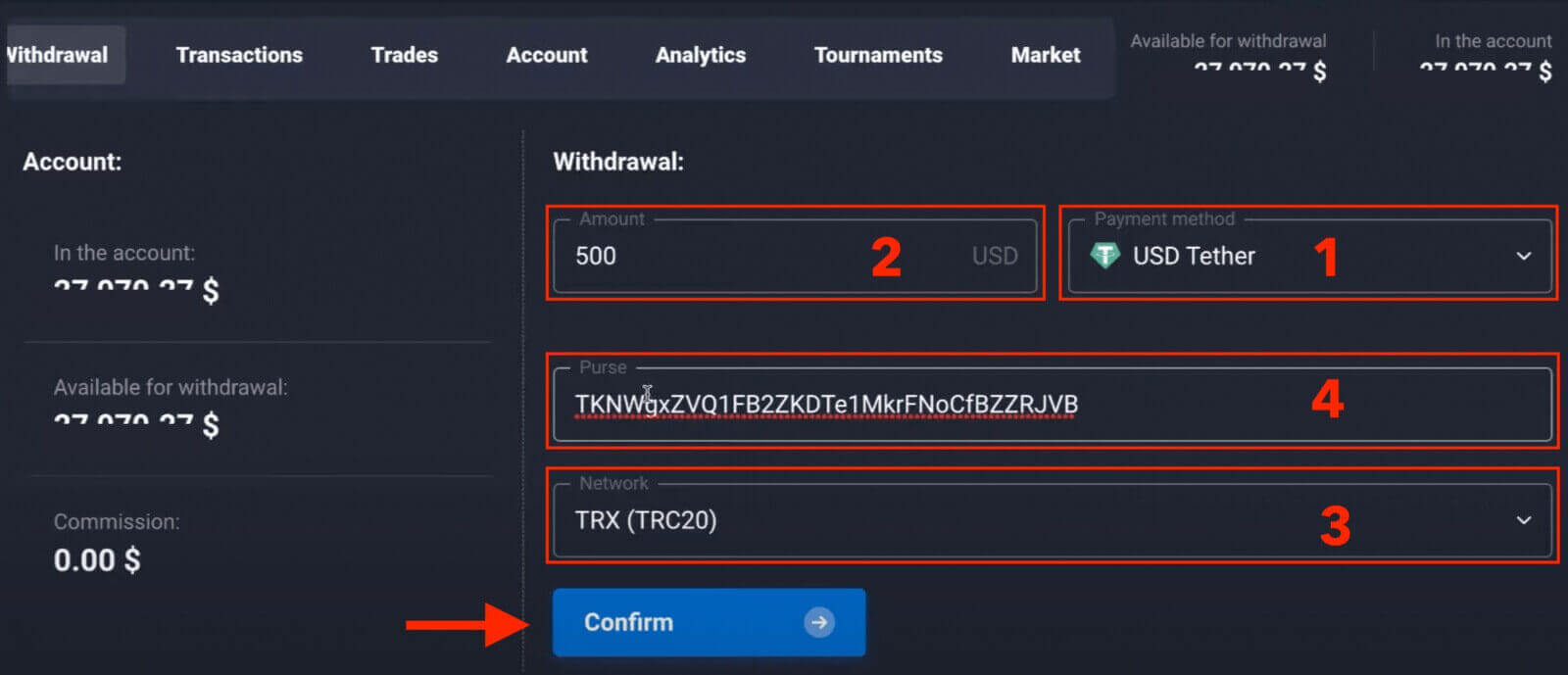How to Open Account and Withdraw from Quotex