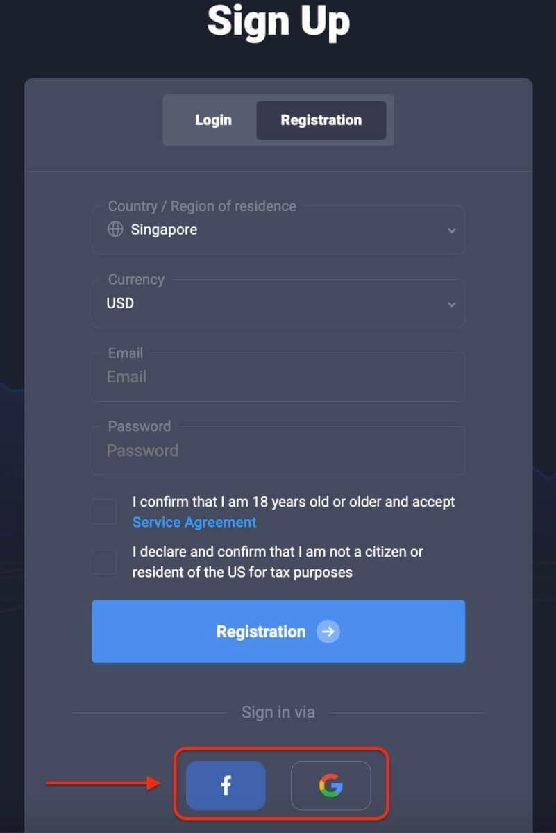 Como registrar e verificar conta no Quotex