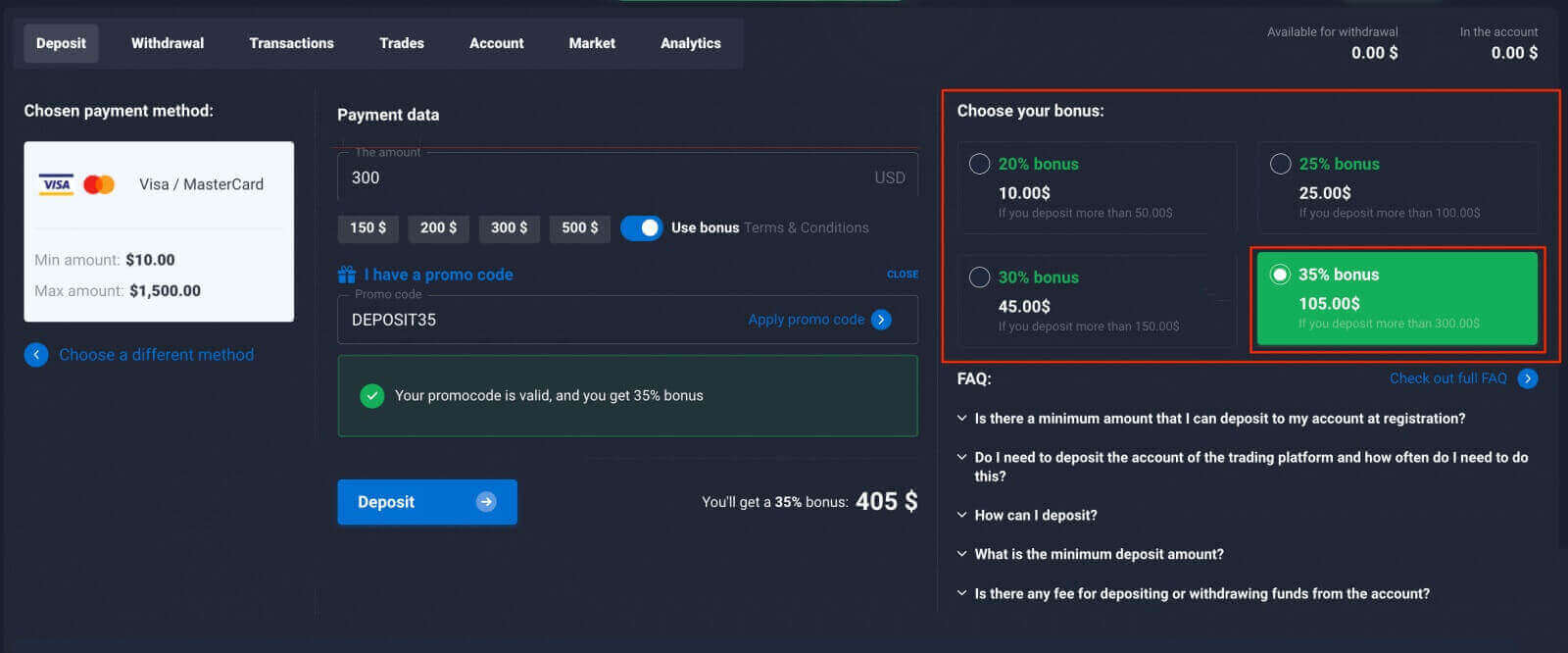 Cara Masuk dan Menarik diri dari Quotex
