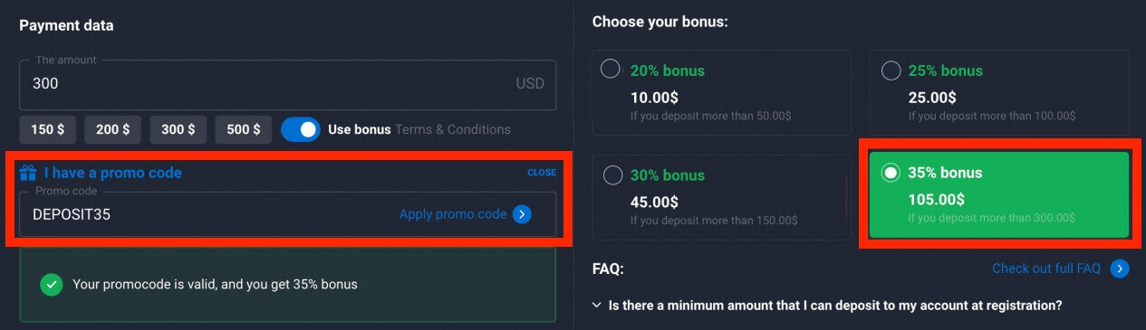 Como se inscrever e depositar no Quotex