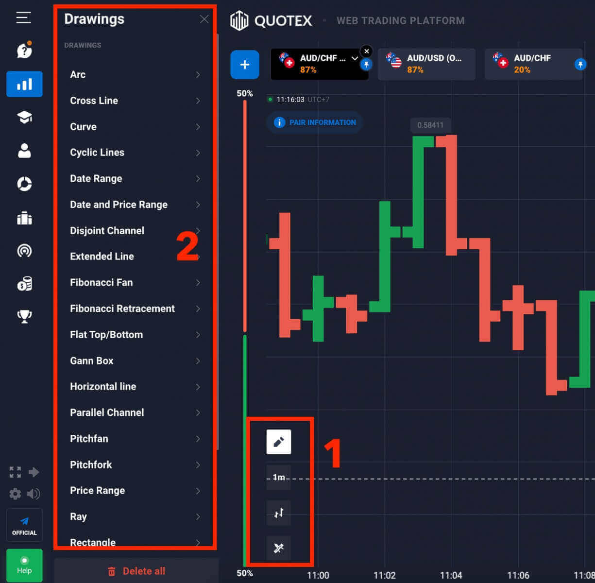 Como se inscrever e depositar no Quotex