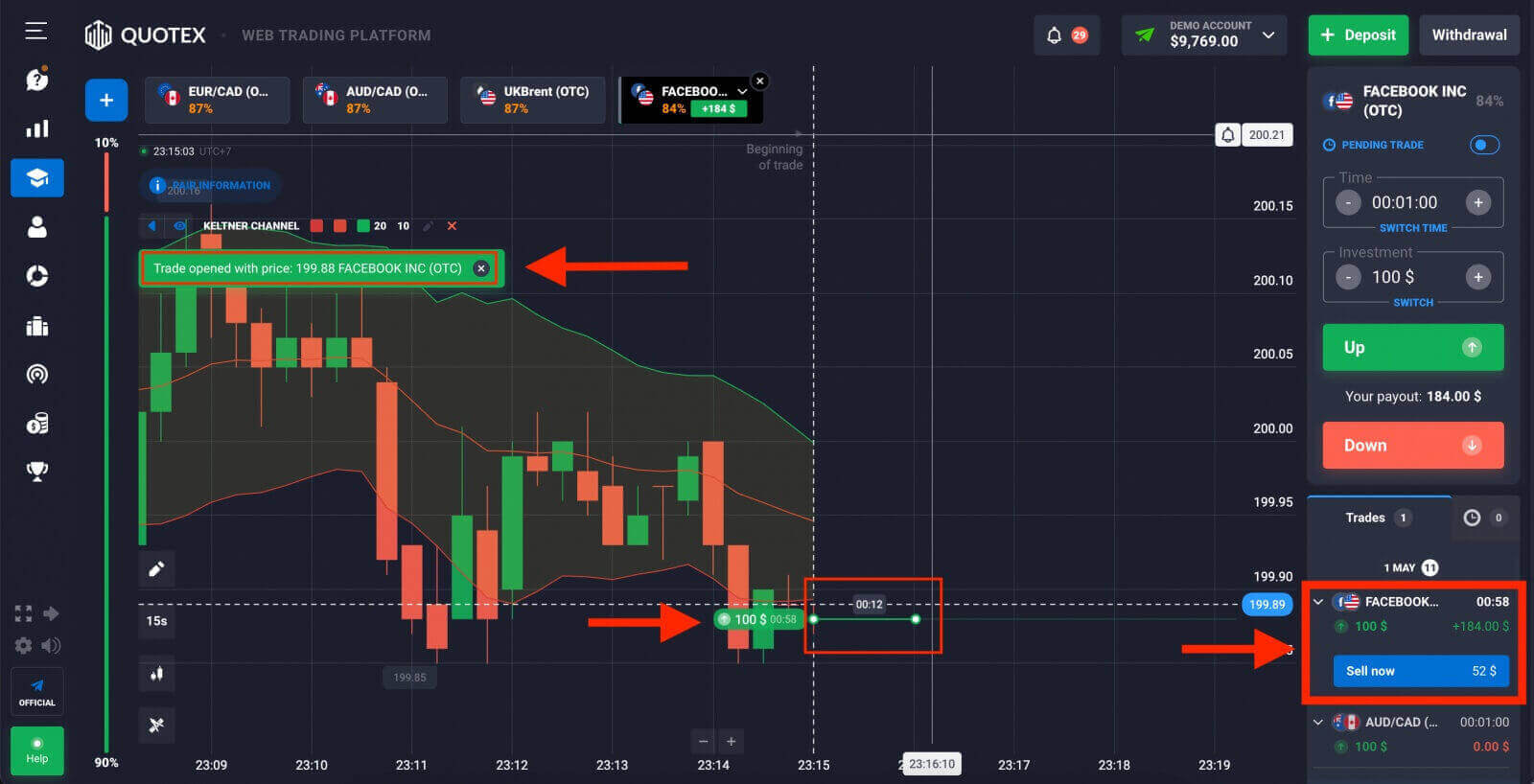 Como negociar opções binárias no Quotex