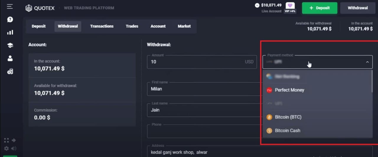 How to Trade Digital Options and Withdraw Money from Quotex How to Trade Digital Options and Withdraw Money from Quotex