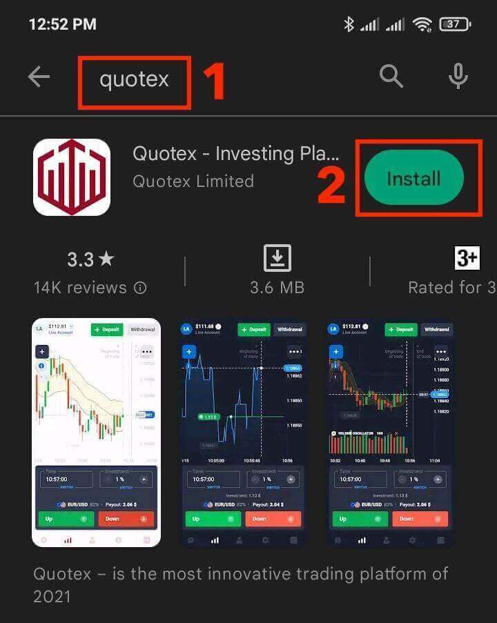 Quotex App Trading: Register account and Trade on Mobile