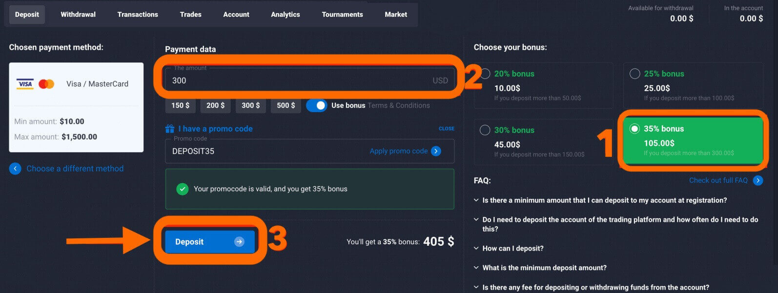 Quotex Demo መለያ፡ እንዴት መለያ መመዝገብ እንደሚቻል
