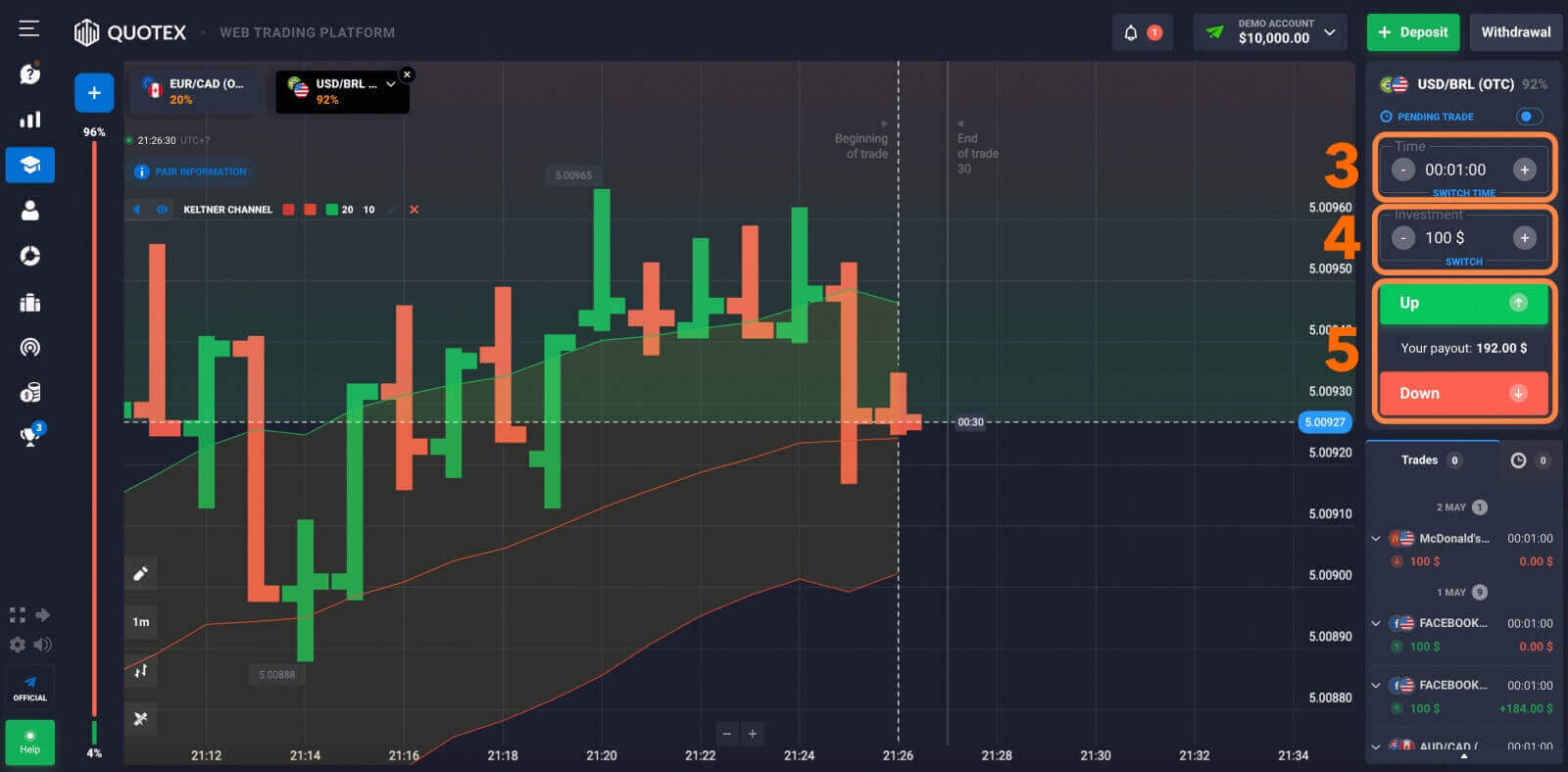 Quotex Demo መለያ፡ እንዴት መለያ መመዝገብ እንደሚቻል