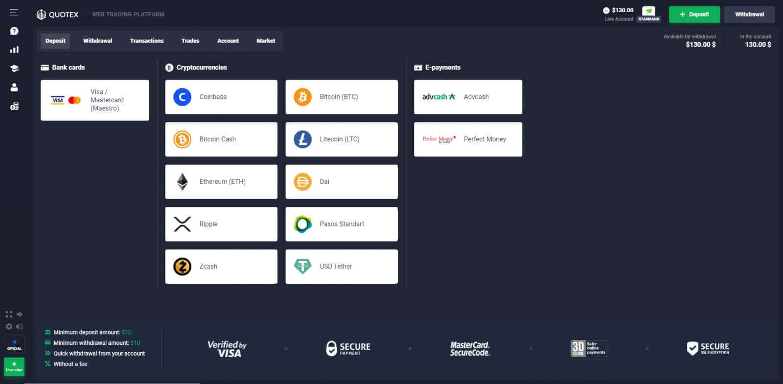 Ulasan Quotex: Platform Perdagangan, Jenis Akun, dan Pembayaran