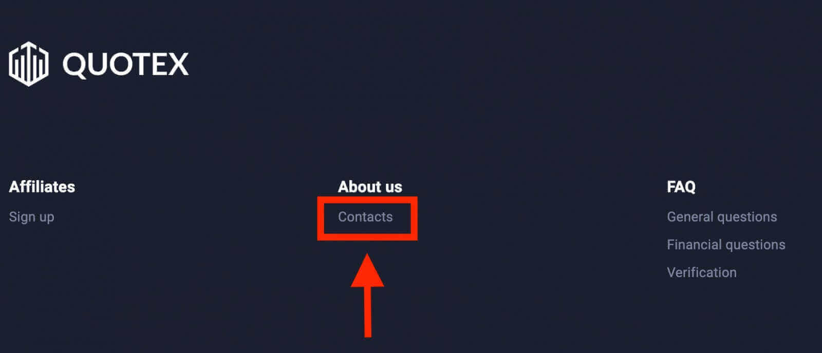 Quotex ပံ့ပိုးကူညီမှု- ဖောက်သည်ဝန်ဆောင်မှုကို ဘယ်လိုဆက်သွယ်ရမလဲ